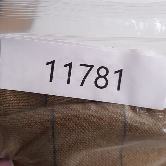 THEORY Mens Sweater XXL Tan Pullover Crew Stripe Merino Wool ARNAUD $285 - Picture 8 of 8